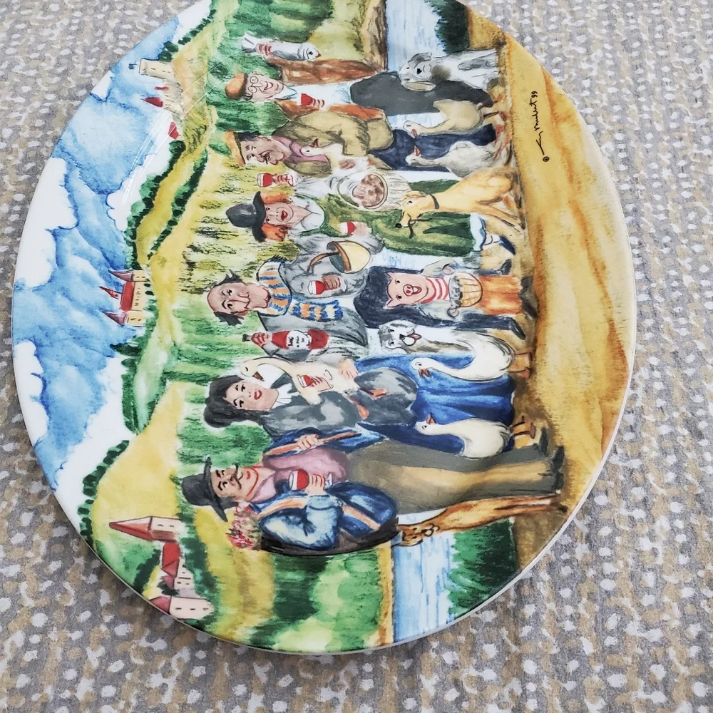 Perigord by Guy Buffet for Williams -Sonoma Oval Platter.